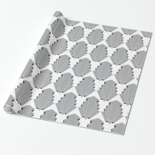 Art Deco Motiv Muster Geschenkpapier