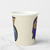 Art Deco Motorhead Pappbecher (Links)