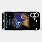 Art Deco Motorhead (Personalisiert) Case-Mate iPhone Hülle (Rückseite (Horizontal))