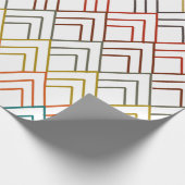 Art Deco Mountains Geschenkpapier (Ecke)