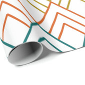 Art Deco Mountains Geschenkpapier (Rolleneckpunkt)