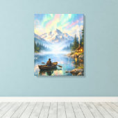 Art & déco murale  leinwanddruck (Insitu (Holzboden))