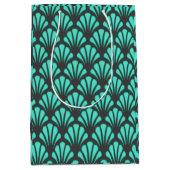Art Deco Muschel Form Mittlere Geschenktüte (Vorderseite)
