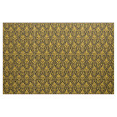 Art Deco Muster 01 - Deko Gold 2 auf Black Stoff (Fat Quarter (45,7 x 55,9 cm))