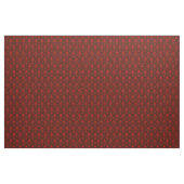 Art Deco Muster 01 - Milano Rot auf Schwarz Stoff (Yard (91,4 cm))