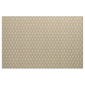 Art Deco Muster 01 - White on Gold Fusion Stoff (Yard (91,4 cm))