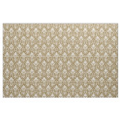 Art Deco Muster 01 - White on Gold Fusion Stoff (Fat Quarter (45,7 x 55,9 cm))