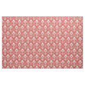 Art Deco Muster 01 - White on Persian Red Stoff (Fat Quarter (45,7 x 55,9 cm))