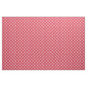 Art Deco Muster 02 - Weiß auf Paradies Rosa Stoff (Yard (91,4 cm))