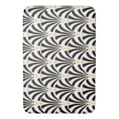 Art Deco Muster Badematte (Vorderseite Vertikal)