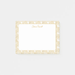 Art Deco Muster Elegante Gatsby Custom Stationery Post-it Klebezettel