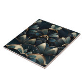 Art-Deco-Muster, Golddetails, Featherdesign Fliese (Seite)