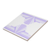 Art Deco Muster in Lilac Fliese (Seite)
