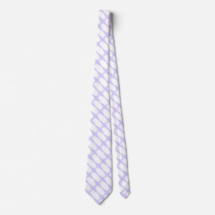 Art Deco Muster in Lilac Krawatte