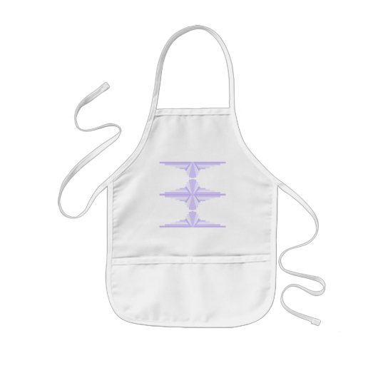 Art Deco Muster in Lilac Schürze (Vorne)