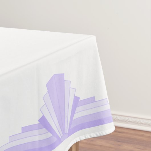 Art Deco Muster in Lilac Tischdecke (Beispiel)