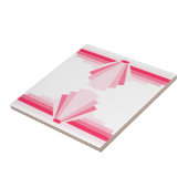 Art Deco Muster in Rose Rosa Fliese (Seite)