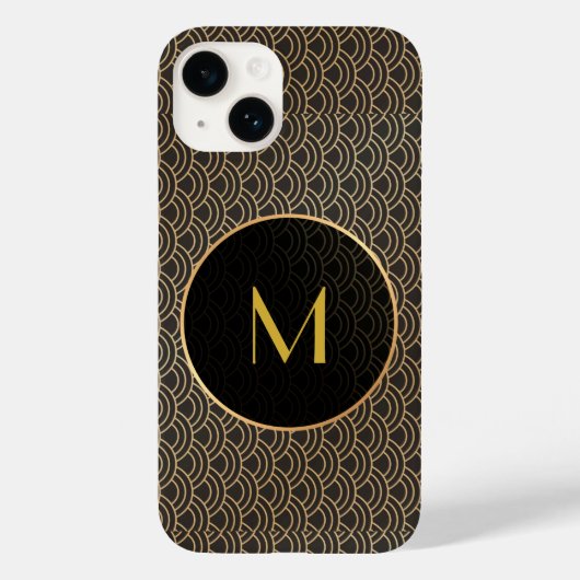 Art Deco Muster iPhone / iPad Gehäuse Case-Mate iPhone Hülle (Rückseite)