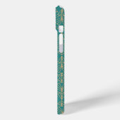 Art Deco-Muster mit goldenen geometrischen Formen Case-Mate iPhone Hülle (Rückseite / Links)