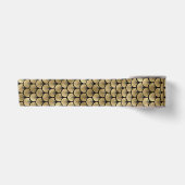 Art Deco-Muster mit Strahlenfächer-Motiv Satinband (Vorderseite)