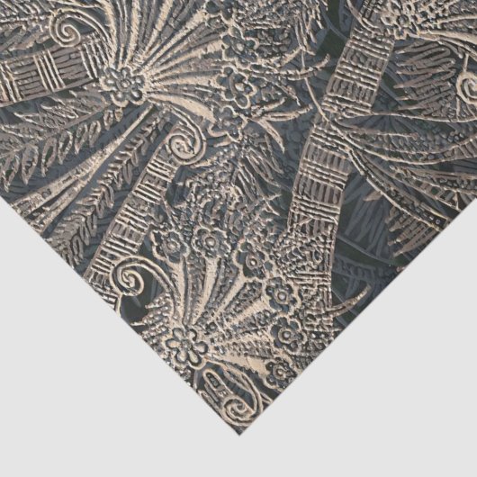 Art Deco Muster Seidenpapier (Ausschnitt)