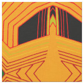 Art-Deco-Mustermuster Stoff (Nahaufnahme)