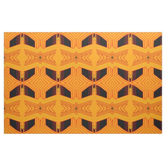 Art-Deco-Mustermuster Stoff (Fat Quarter (45,7 x 55,9 cm))