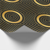 Art Deco nahtlos Vintage Tapete Muster Geschenkpapier (Ecke)