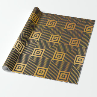 Art Deco nahtlos Vintage Tapete Muster Geschenkpapier
