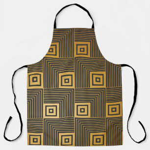 Art Deco nahtlos Vintage Tapete Muster Schürze