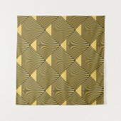 Art Deco nahtlose Muster. Dekoration. Wandteppich (Vorderseite (Horizontal))