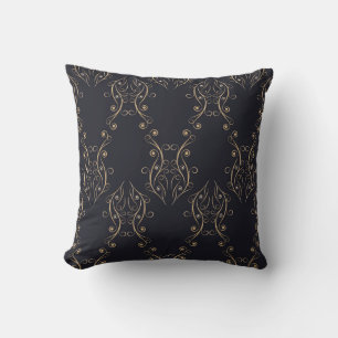 Art Deco nahtloses Muster. Vintage-Hintergrund mit Kissen