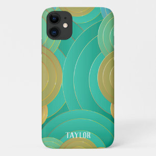 Art Deco Name Personalisiert Case-Mate iPhone Hülle