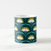Art Deco Nelken Kaffeetasse (Mittel)