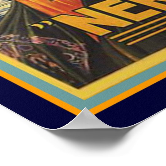 Art Deco Nerma Cigarette Ad Poster 13 x 19 (Ecke)