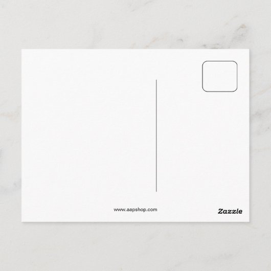 Art Deco Nice Côte d'Azur Postkarte (Rückseite)