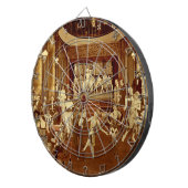 Art Deco Night Club Dartscheibe (Vorderseite rechts)