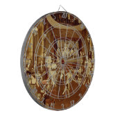 Art Deco Night Club Dartscheibe (Vorderseite Links)