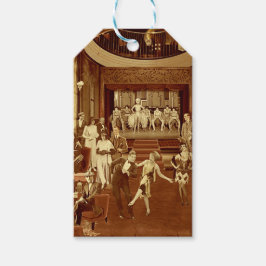 Art Deco Night Club Geschenkanhänger