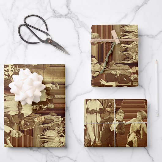 Art Deco Night Club Geschenkpapier Set (Vorderseite)