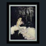 Art Deco "Night Garden" von Louis Icart Poster<br><div class="desc">Schönes Art Déco der 20er Jahre,  Print von Louis Icart. 11x14 hier gezeigt. Auch in den Standard 8x10 und 16x20 erhältlich,  sowie in Sondergrößen.</div>
