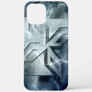 Art Deco Ninja Star Icon, Steinbeleuchtung Overlay Case-Mate iPhone Hülle