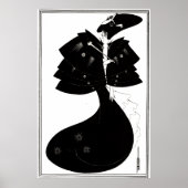 Art Deco/Nouveau ~ Das Schwarze Kap von Beardsley Poster (Vorne)