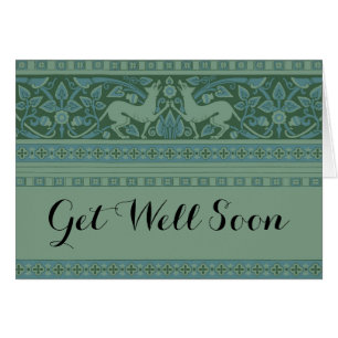 Art Deco Nouveau Hund Natur Tiermuster