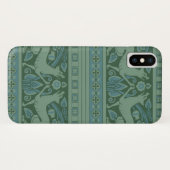 Art Deco Nouveau Hund Natur Tiermuster Case-Mate iPhone Hülle (Rückseite (Horizontal))