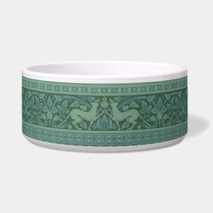 Art Deco Nouveau Hund Natur Tiermuster Napf