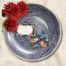 Art Deco Nouveau William Morris Erdbeere RSVP