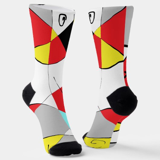 Art Deco Nr. 2 Socken (Gewinkelt)