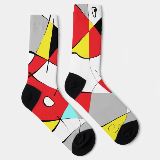 Art Deco Nr. 2 Socken (Rechts)