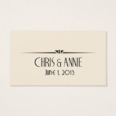 Art Deco Onkel John's Orangenkekse bevorzugen | Er (Rückseite)